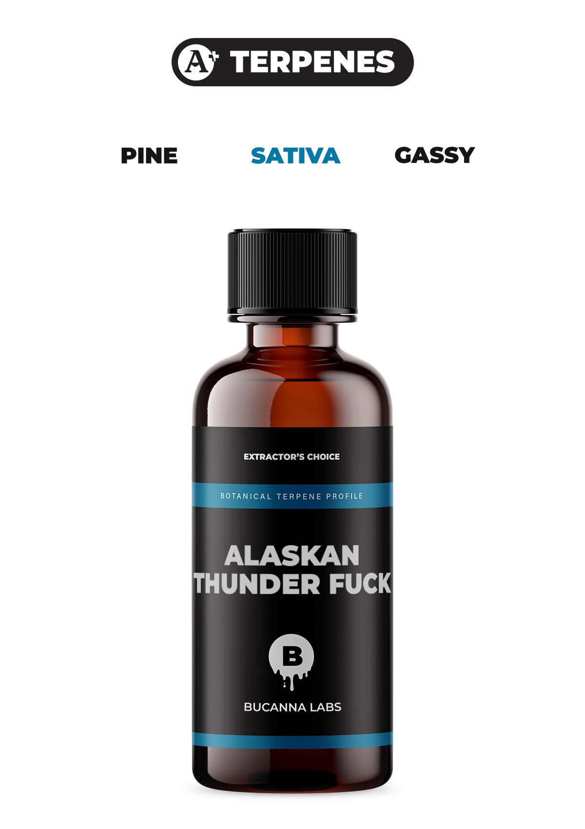 Alaskan Thunder Fuck - Botanical Terpene Profile from Bucanna Labs