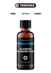Alaskan Thunder Fuck - Botanical Terpene Profile from Bucanna Labs