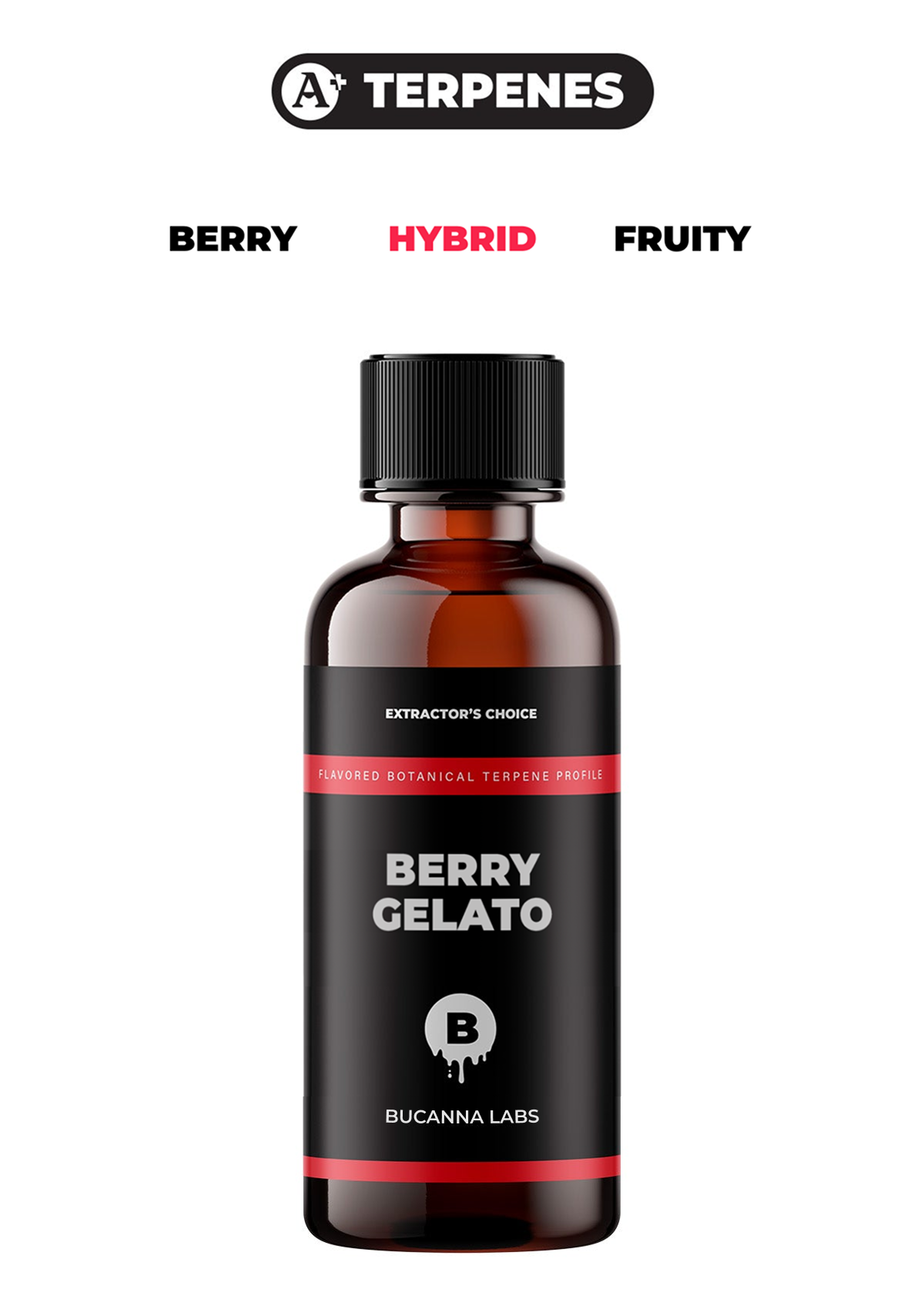 Berry Gelato - Botanical Terpene Profile from Bucanna Labs