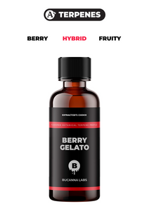 Berry Gelato - Botanical Terpene Profile from Bucanna Labs