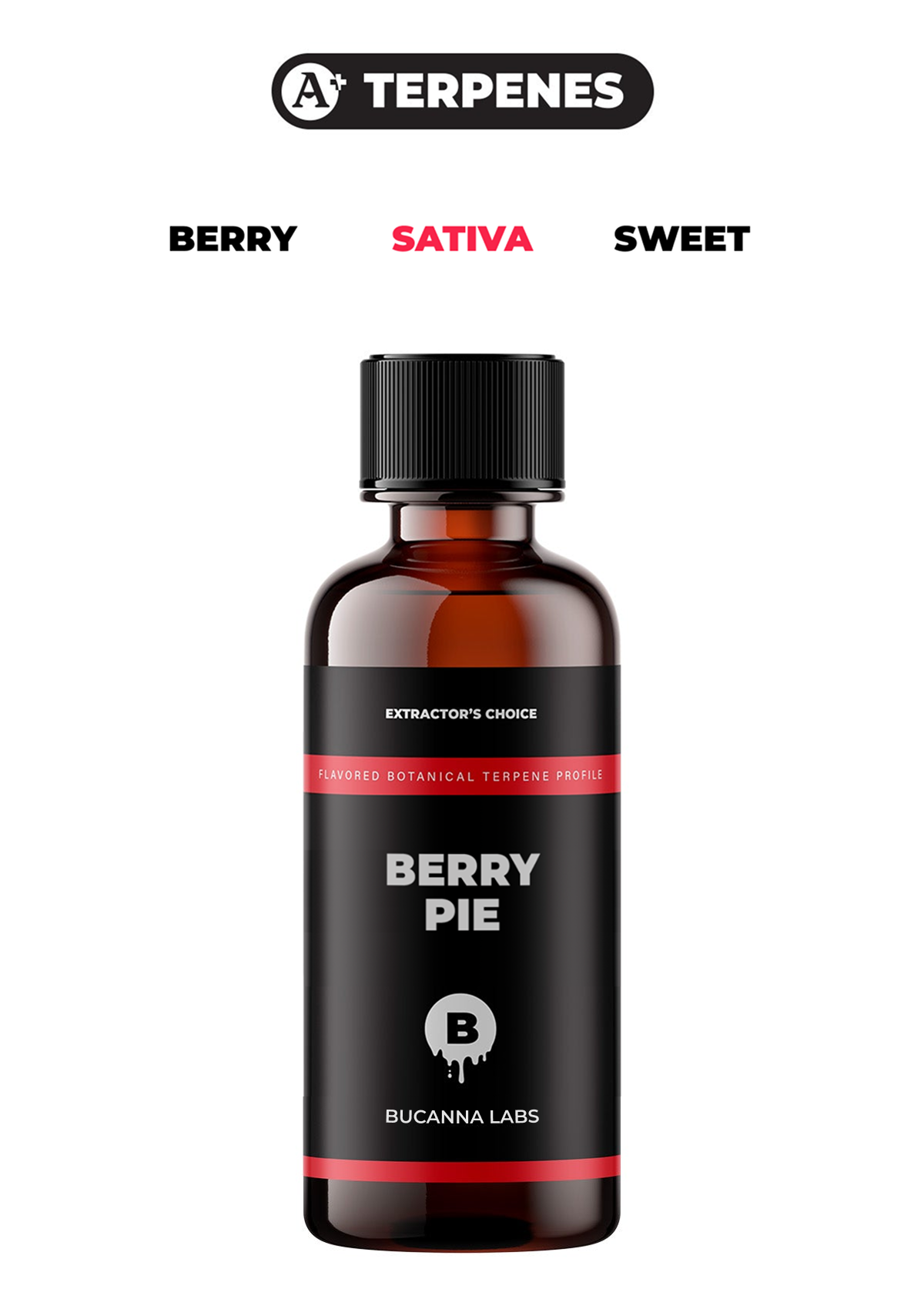 Berry Pie - Flavored Botanical Terpene Profile from Bucanna Labs