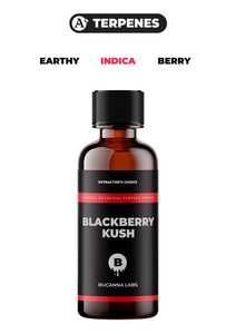 Blackberry Kush - Flavored Botanical Terpene Profile from Bucanna Labs