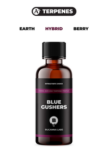 Blue Gushers - Canna Derived Terpene Profile from Bucanna Labs