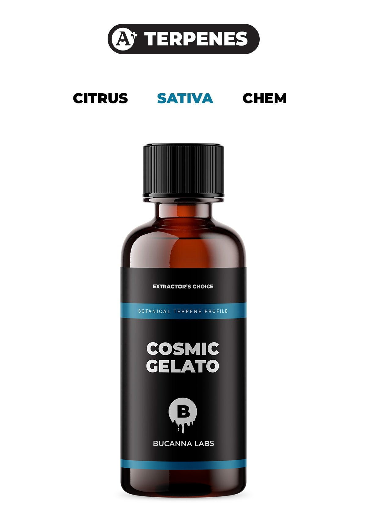 Cosmic Gelato - Botanical Terpene Profile from Bucanna Labs
