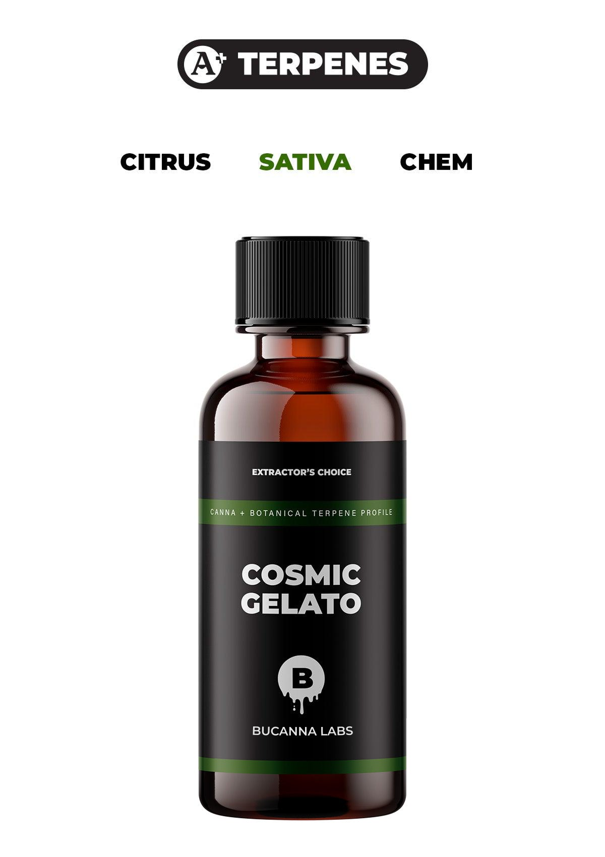 Cosmic Gelato - Canna + Botanical Terpene Profile from Bucanna Labs