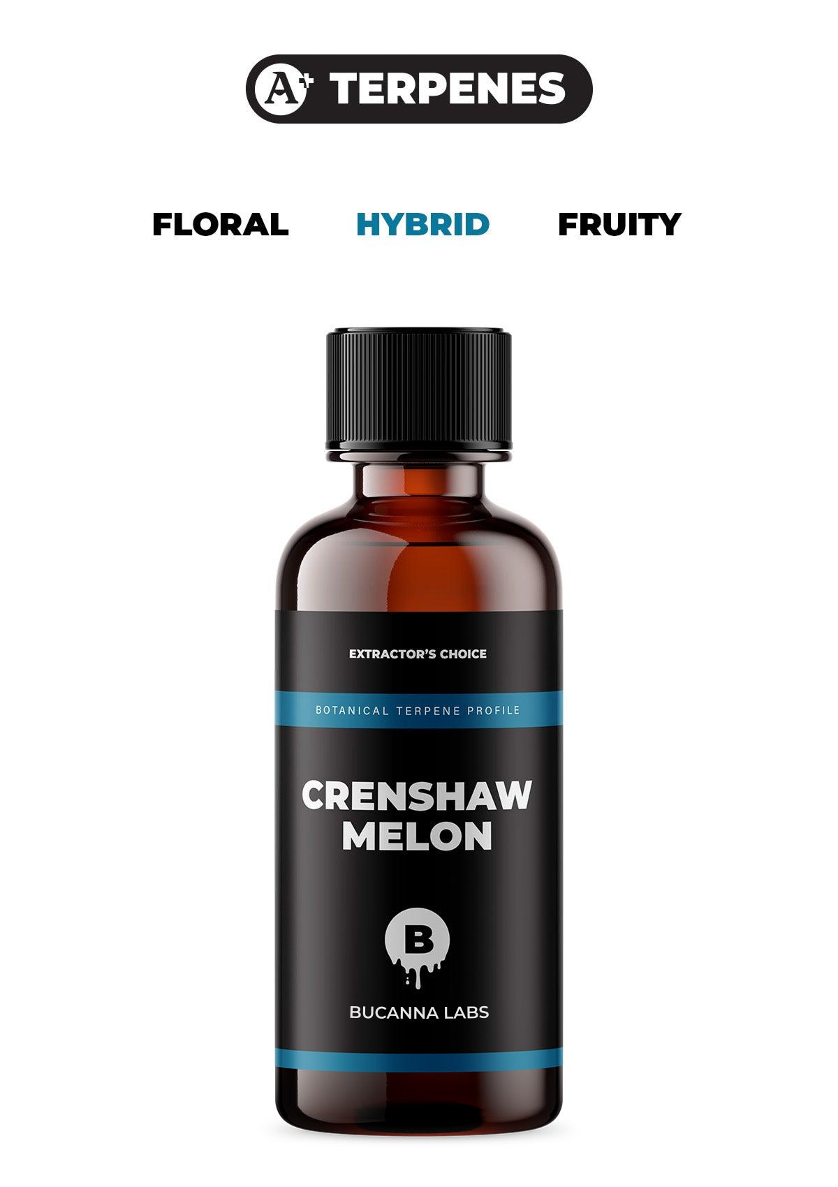 Crenshaw Melon - Botanical Terpene Profile from Bucanna Labs