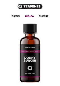 Donny Burger - Cannabis Derived Terpene Profile from Bucanna Labs