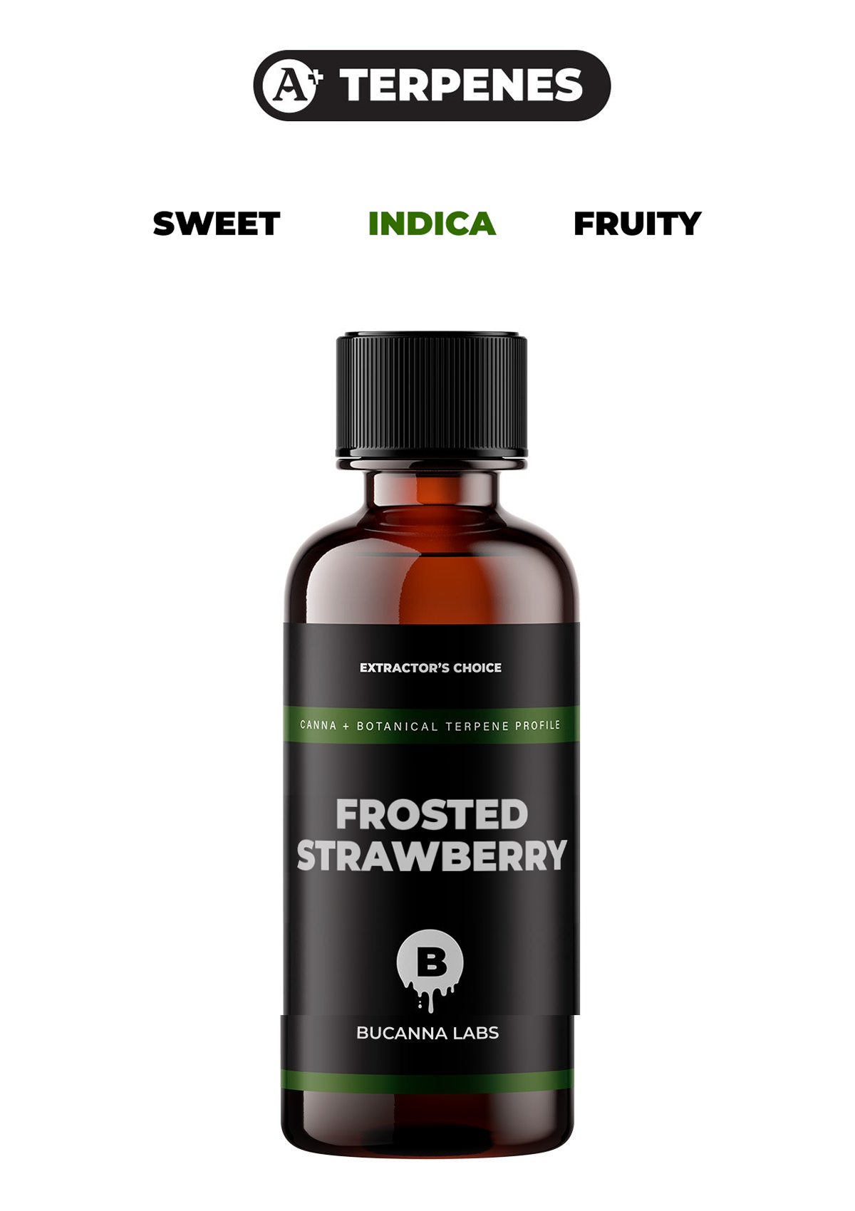 Frosted Strawberry - Canna + Botanical Terpene Profile from Bucanna Labs
