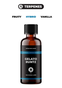 Gelato Runtz - Botanical Terpene Profile from Bucanna Labs