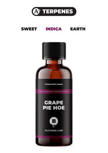 Grape Pie Hoe - Canna Derived Terpene Profile from Bucanna Labs
