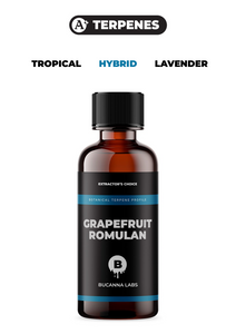 Grapefruit Romulan - Botanical Terpene Profile from Bucanna Labs