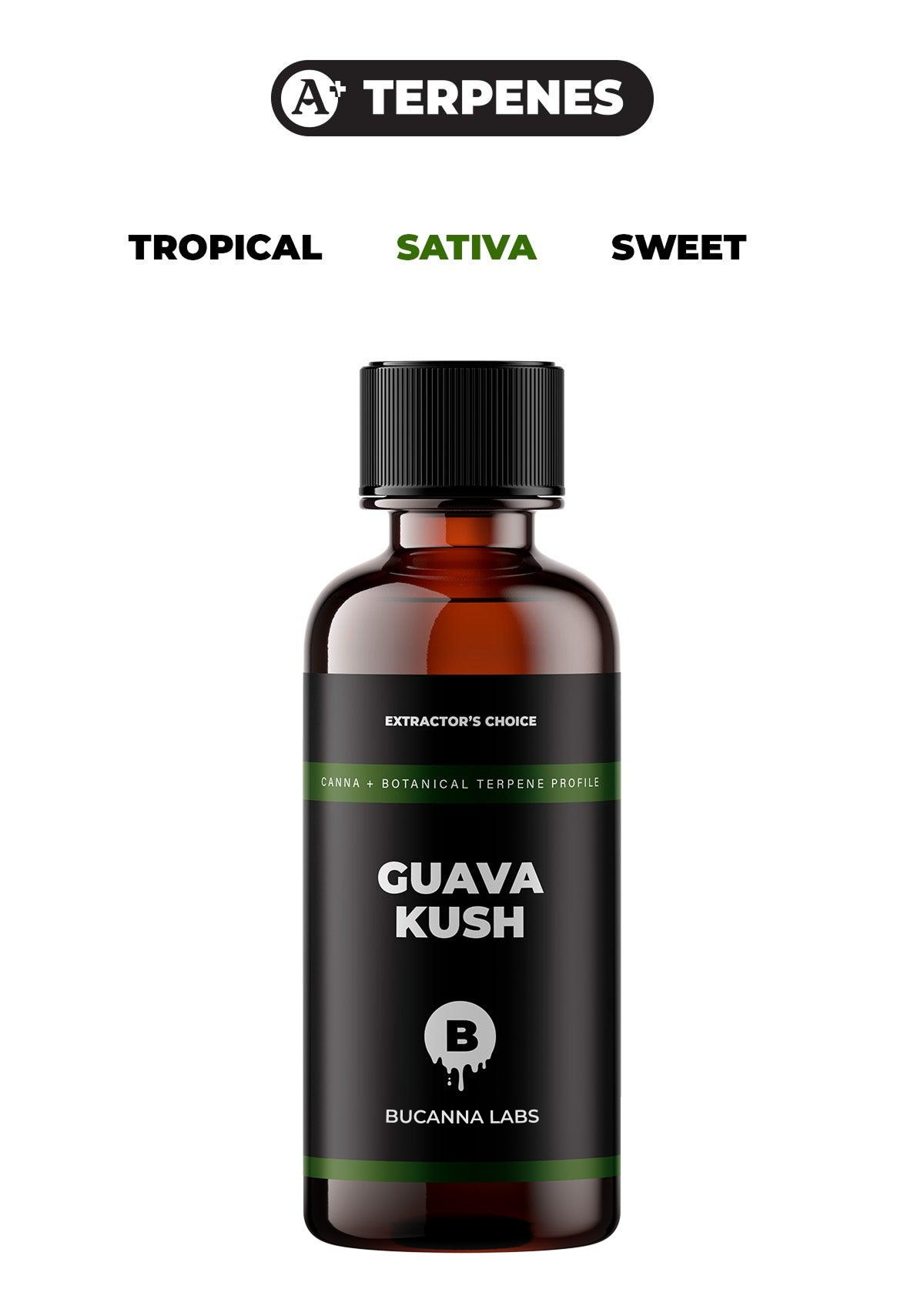 Guava Kush - Canna + Botanical Terpene Profile from Bucanna Labs