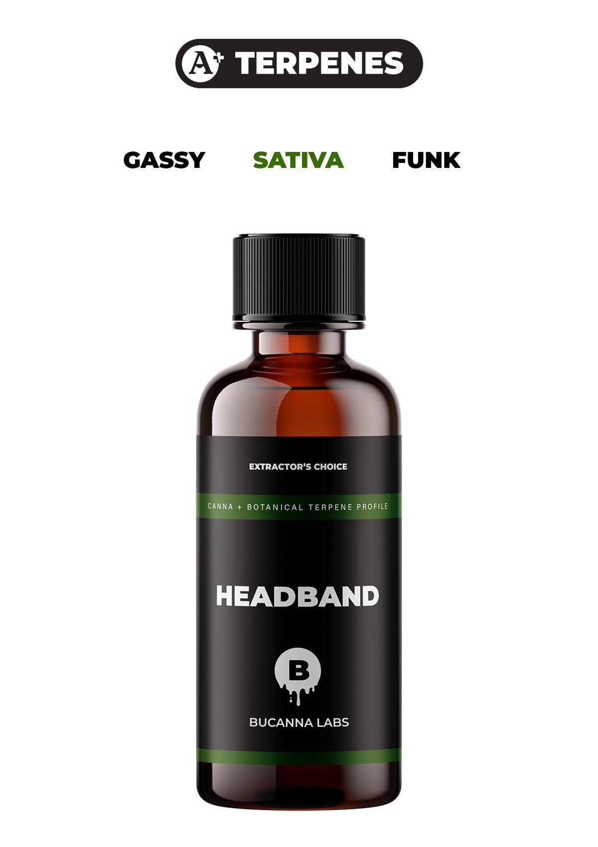 Headband - Canna + Botanical Terpene Profile from Bucanna Labs