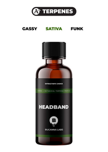 Headband - Canna + Botanical Terpene Profile from Bucanna Labs
