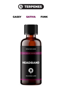 Headband - Canna Derived Terpene Profile from Bucanna Labs