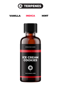 Ice Cream Cookies - Flavored Botanical Terpene Profile from Bucanna Labs