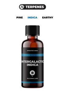 Intergalactic Indica - Botanical Terpene Profile from Bucanna Labs