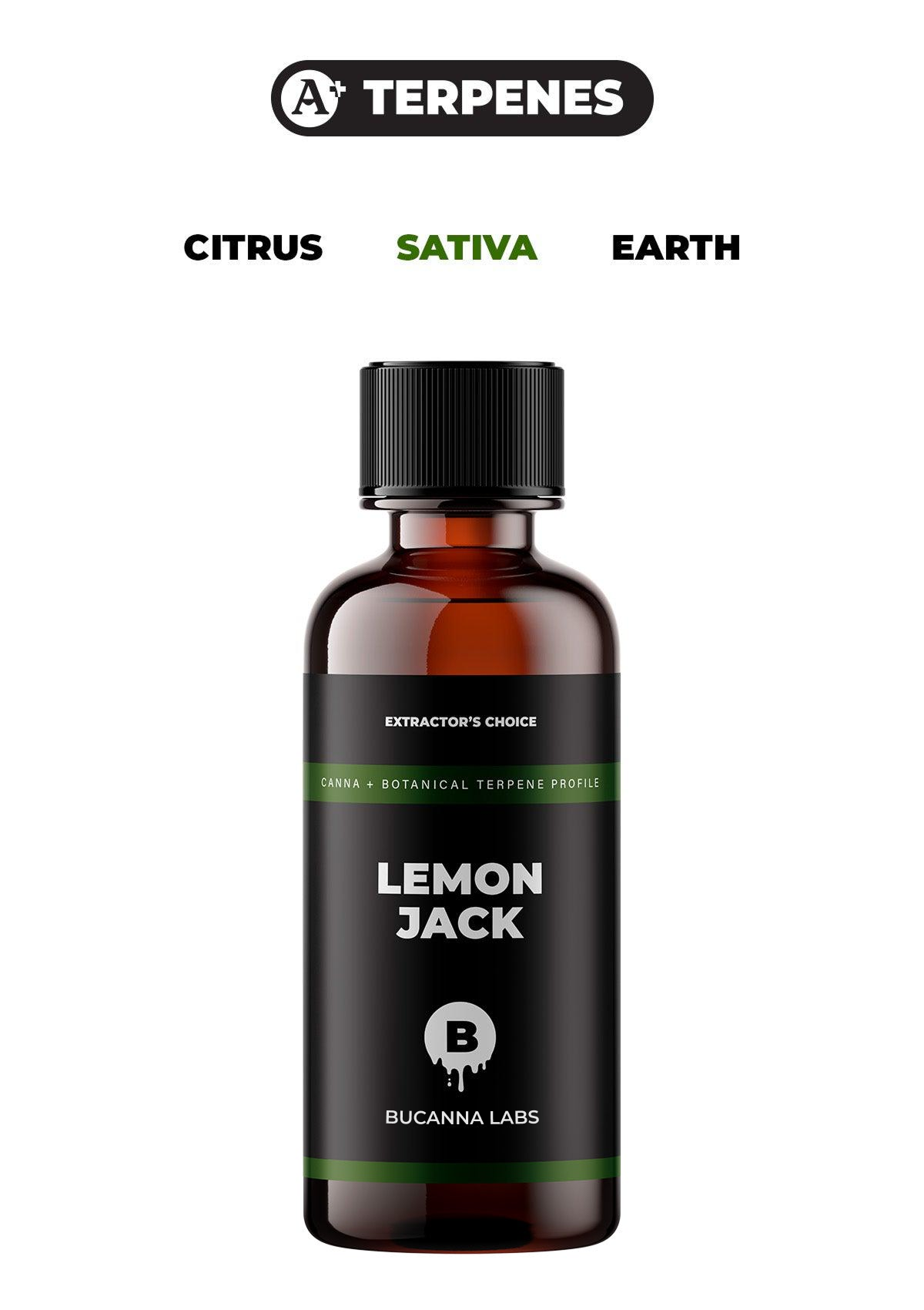 Lemon Jack - Canna + Botanical Terpene Profile from Bucanna Labs
