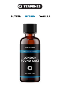London Pound Cake - Botanical Terpene Profile from Bucanna Labs