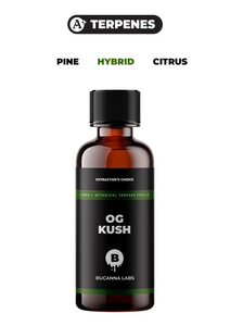OG Kush - Canna + Botanical Terpene Profile from Bucanna Labs
