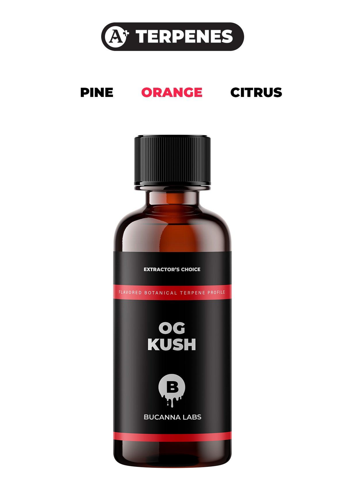 OG Kush - Flavored Botanical Terpene Profile from Bucanna Labs