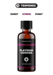 Platinum Cookies - Cannabis Derived Terpene Profile from Bucanna Labs