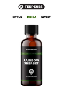 Rainbow Sherbet - Canna + Botanical Terpene Profile from Bucanna Labs