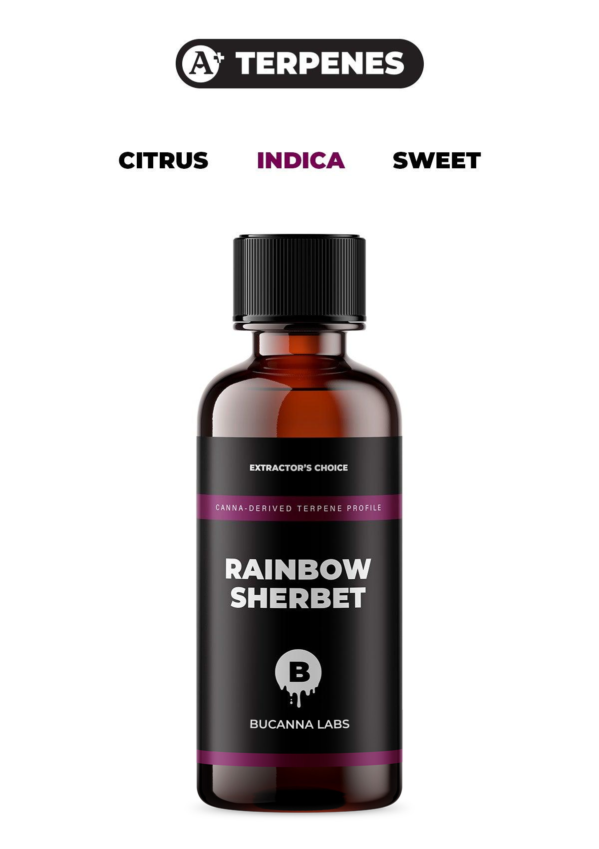 Rainbow Sherbet - Canna Derived Terpene Profile from Bucanna Labs