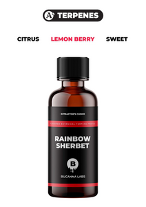 Rainbow Sherbet - Flavored Botanical Terpene Profile from Bucanna Labs