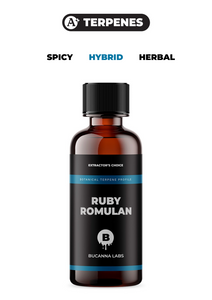 Ruby Romulan - Botanical Terpene Profile from Bucanna Labs