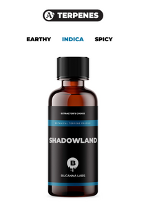 Shadowland  - Botanical Terpene Profile from Bucanna Labs