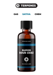 Super Sour Deez - Botanical Terpene Profile from Bucanna Labs