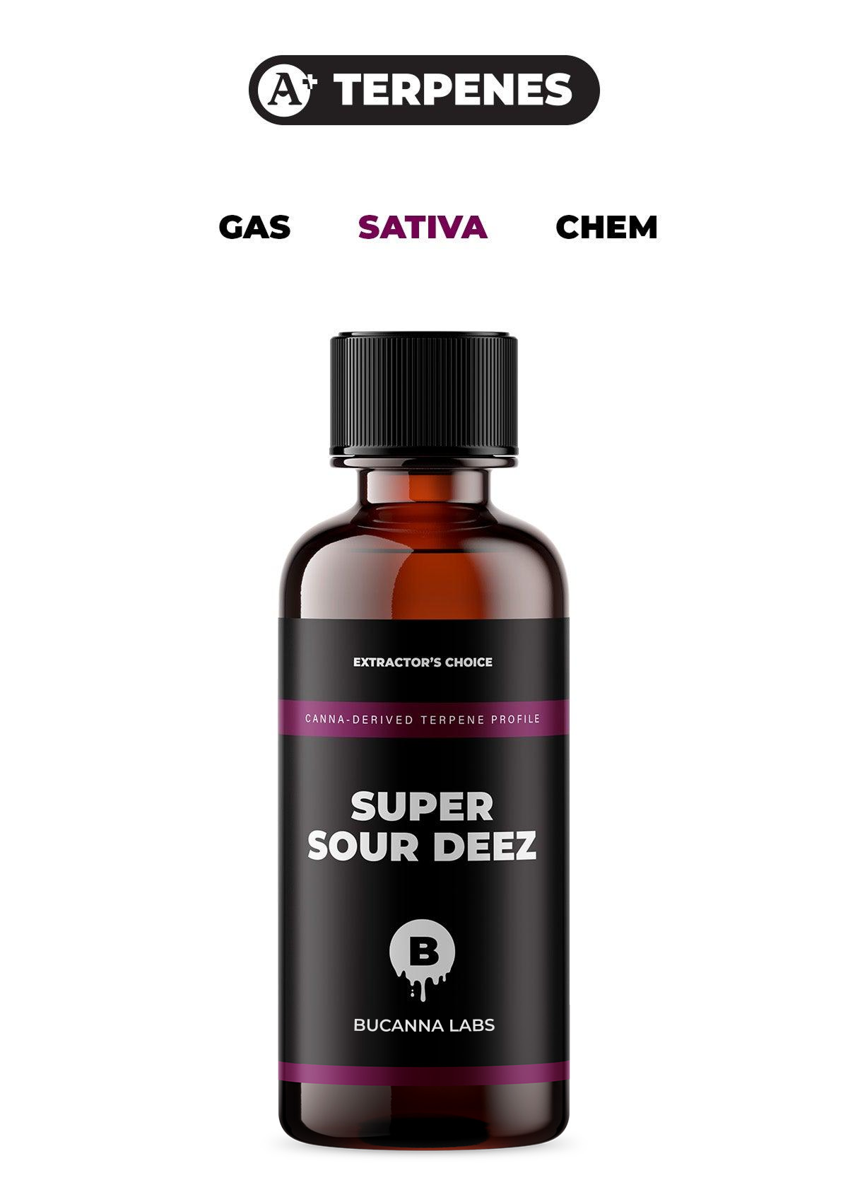 Super Sour Deez - Canna Derived Terpene Profile from Bucanna Labs