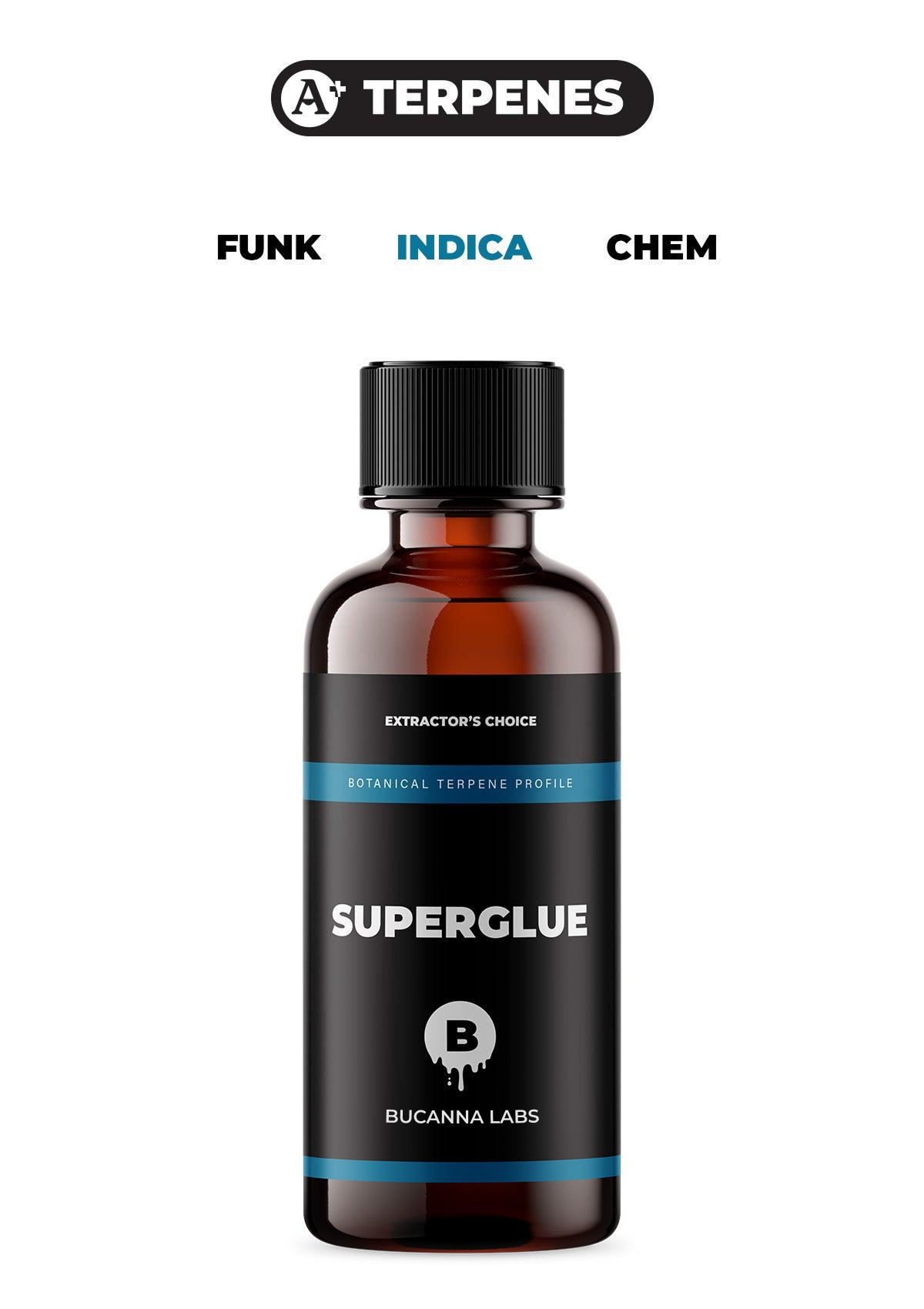 Superglue - Botanical Terpene Profile from Bucanna Labs