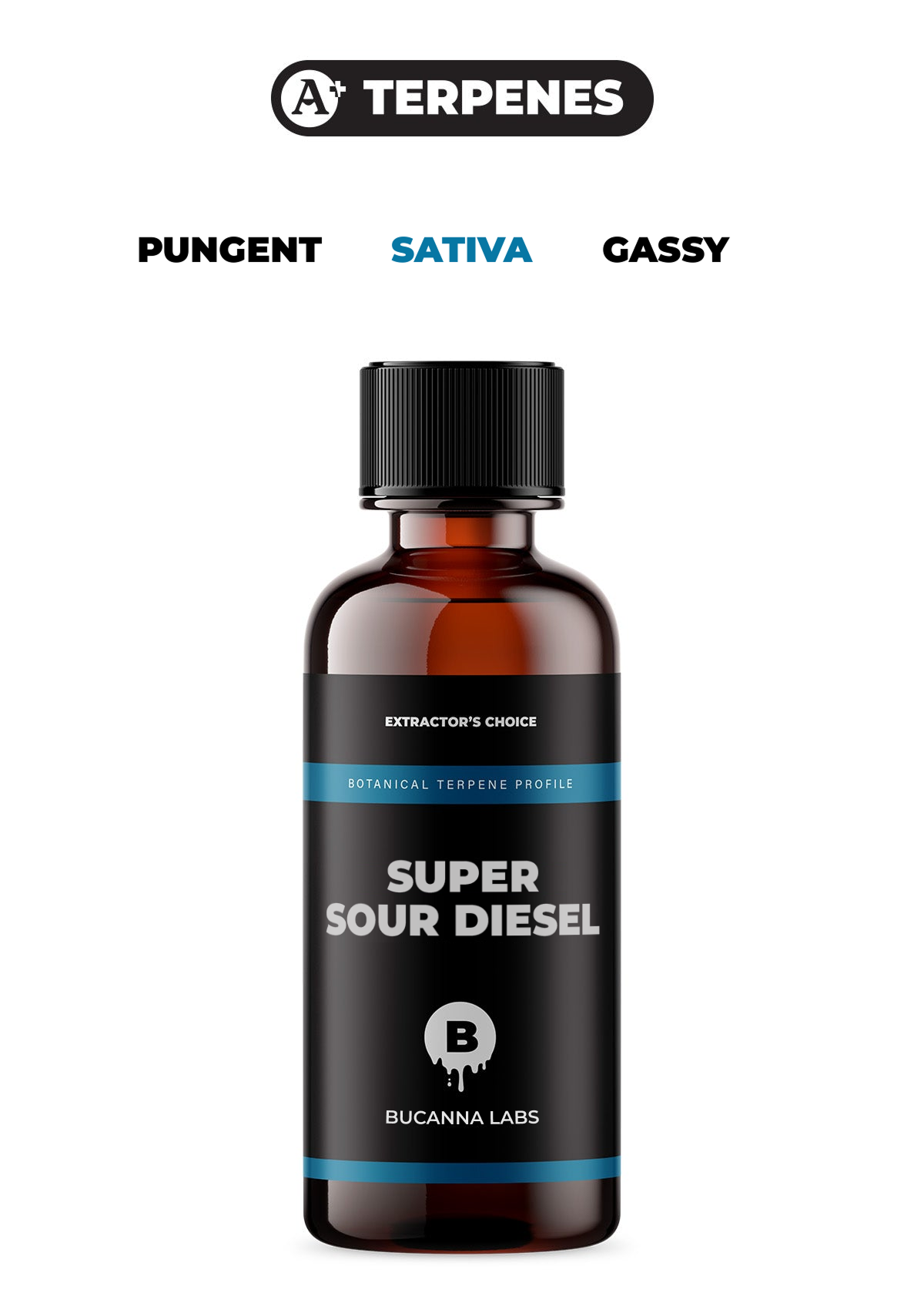 Super Sour Diesel - Botanical Terpene Profile from Bucanna Labs