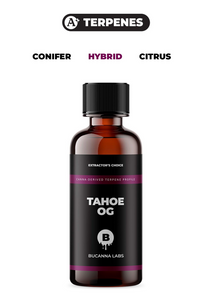 Tahoe OG - Canna Derived Terpene Profile from Bucanna Labs