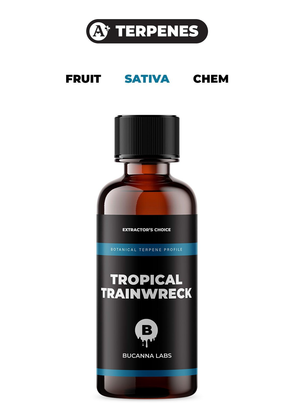 Tropical Trainwreck - Botanical Terpene Profile from Bucanna Labs