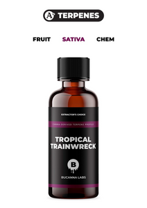 Tropical Trainwreck - Canna Derived Terpene Profile from Bucanna Labs