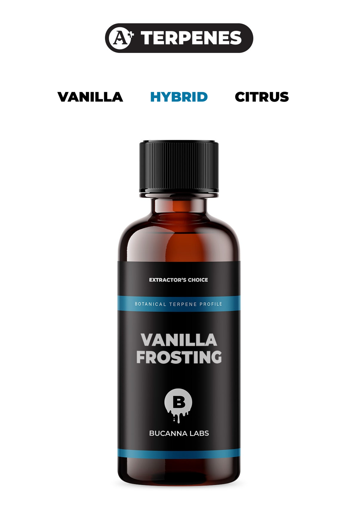Vanilla Frosting - Botanical Terpene Profile from Bucanna Labs