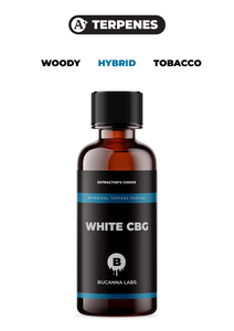 White CBG - Botanical Terpene Profile from Bucanna Labs